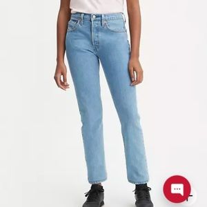 Levi’s 501 highrise skinny jeans- brand new w tags